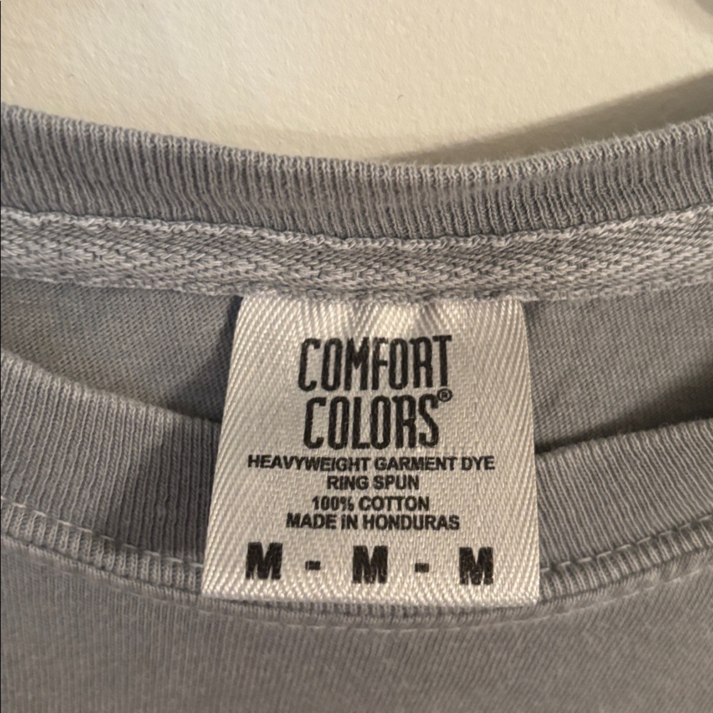 Comfort Colors Gray Smokey (Bluey) Dog Tee - Picture 3 of 4